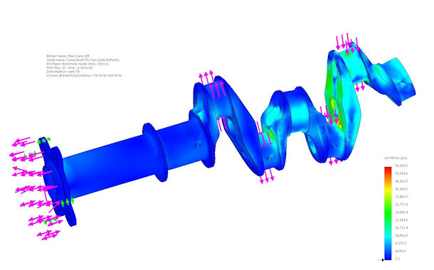 Crankshaft FEA